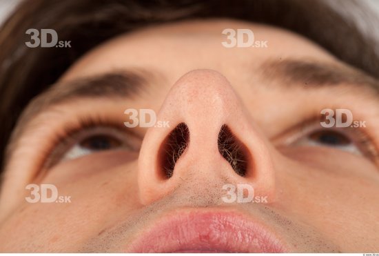 Nose Whole Body Man Casual Athletic Studio photo references