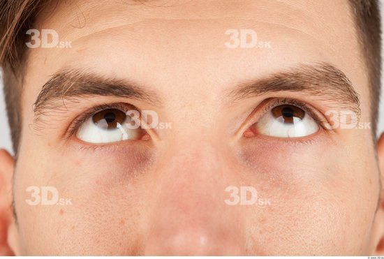 Eye Whole Body Man Casual Athletic Studio photo references