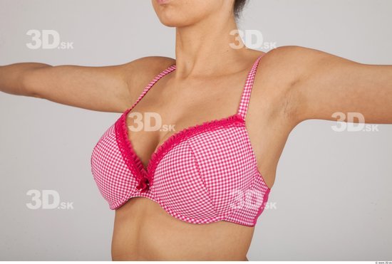 Whole Body Woman Underwear Bra Slim Studio photo references