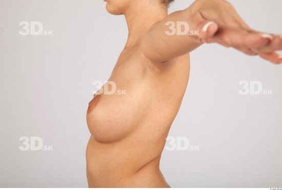 Whole Body Woman Nude Slim Studio photo references