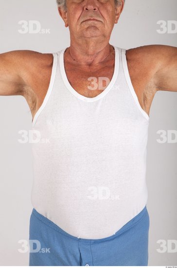 Upper Body Whole Body Man Underwear Formal Singlet Average Studio photo references