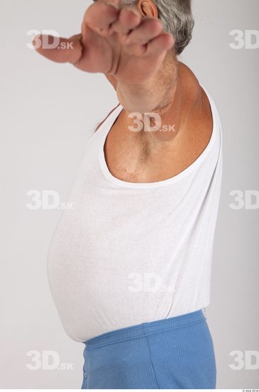 Upper Body Whole Body Man Underwear Formal Singlet Average Studio photo references