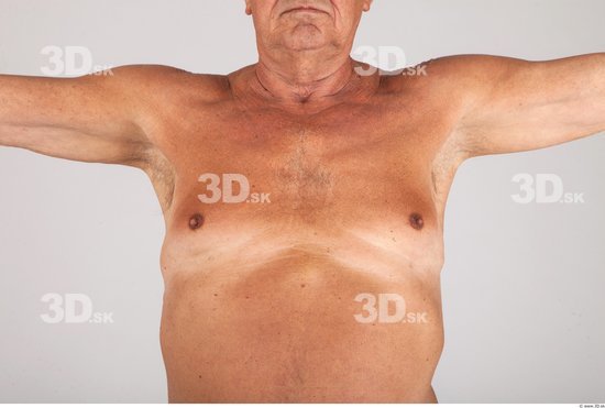 Chest Whole Body Man Nude Formal Average Studio photo references