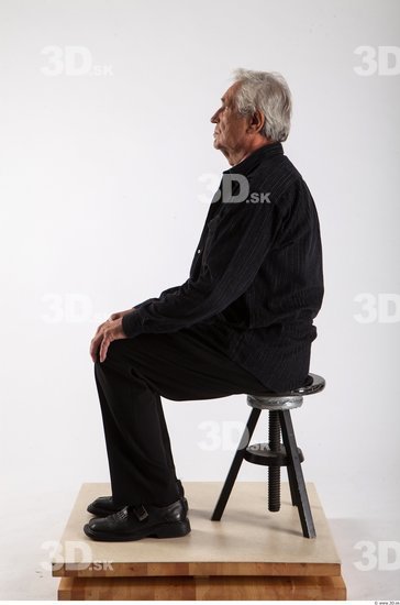 Whole Body Man Artistic poses White Formal Average Wrinkles