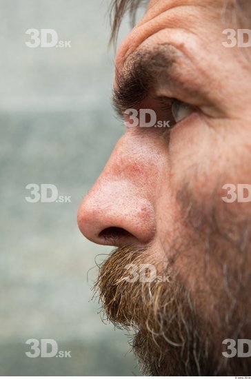 Nose Man Casual Average Bearded Street photo references