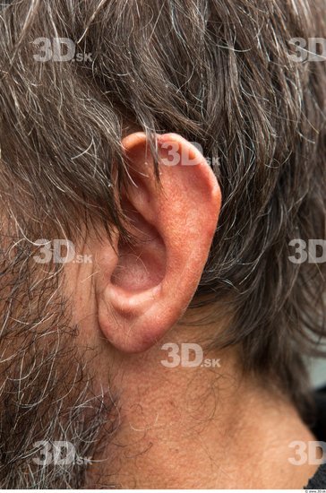 Ear Man Casual Average Street photo references
