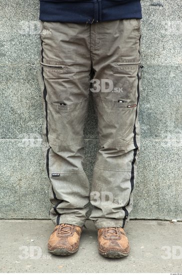 Leg Man Casual Trousers Average Street photo references