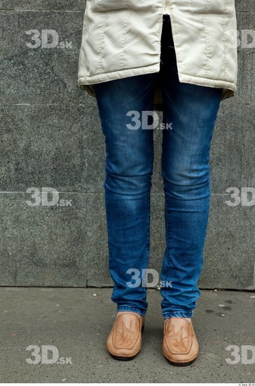 Leg Woman Casual Jeans Average Street photo references