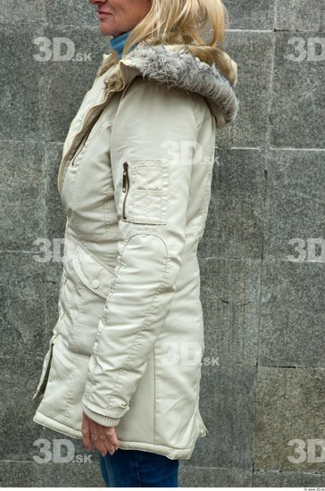 Arm Man Woman Casual Coat Average Street photo references