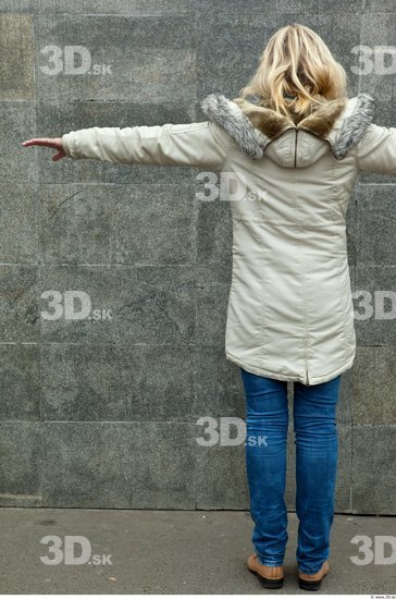 Whole Body Man Woman T poses Casual Average Street photo references