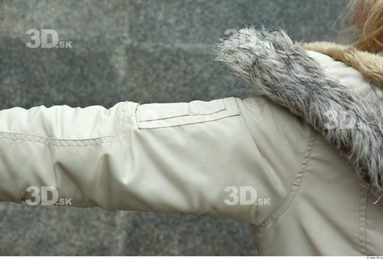 Arm Man Woman Casual Coat Average Street photo references