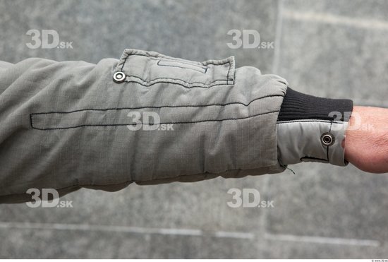 Forearm Man Casual Jacket Average Street photo references