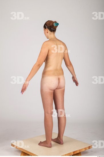 Whole Body Woman Animation references Nude Casual Average Studio photo references