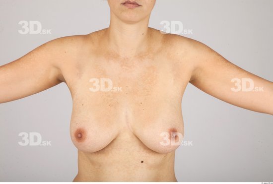 Whole Body Breast Woman Nude Casual Average Studio photo references