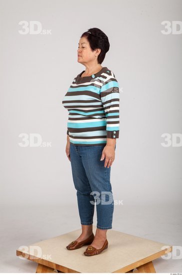 Whole Body Woman Animation references Casual Average Studio photo references