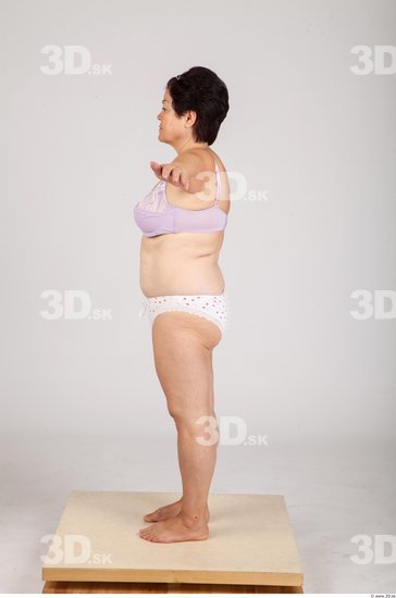 Whole Body Woman T poses Casual Underwear Average Studio photo references