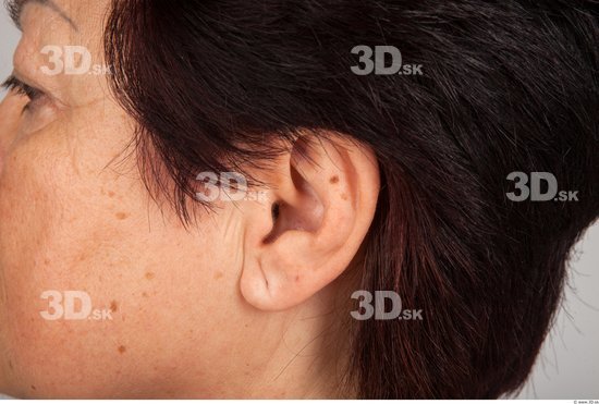 Ear Whole Body Woman Casual Average Studio photo references