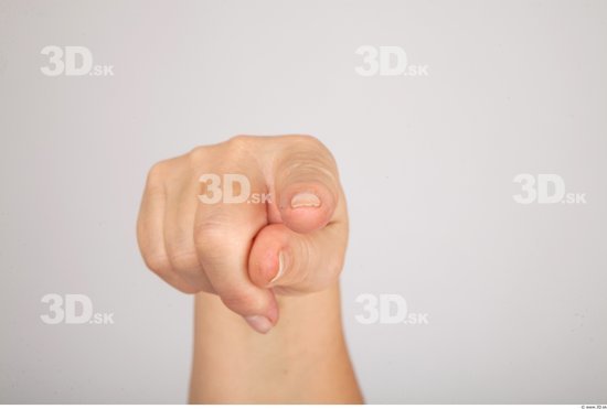 Fingers Whole Body Woman Casual Average Studio photo references