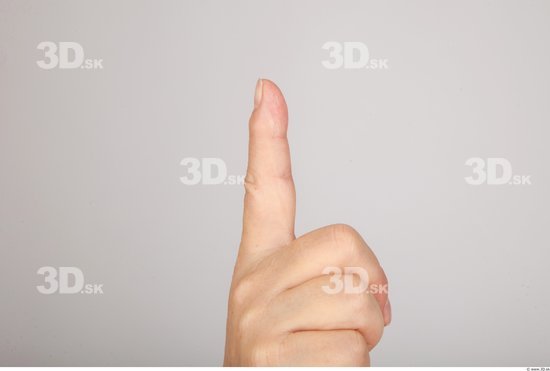 Fingers Whole Body Woman Casual Average Studio photo references