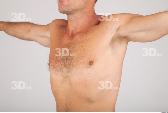 Chest Whole Body Man Animation references Nude Casual Average Studio photo references