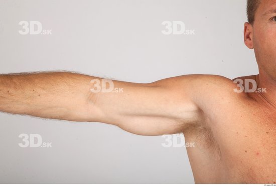 Arm Whole Body Man Animation references Nude Casual Average Studio photo references