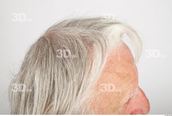 Hair Man White Average Wrinkles