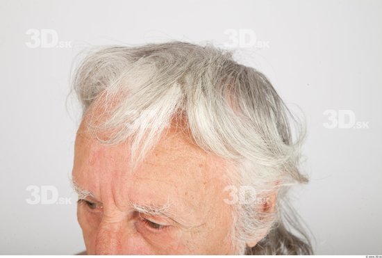 Hair Man White Average Wrinkles