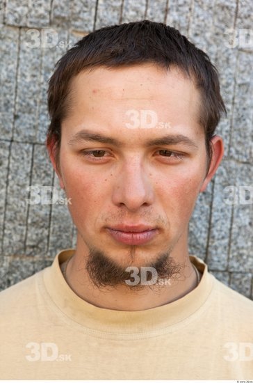 Mouth Man Casual Average Bearded Street photo references