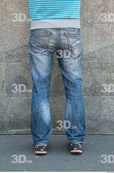 Leg Casual Jeans Average Street photo references