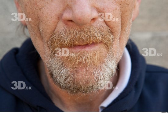 Mouth Man Casual Average Bearded Street photo references