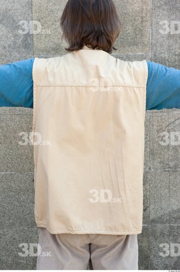 Upper Body Man Casual Vest Average Street photo references