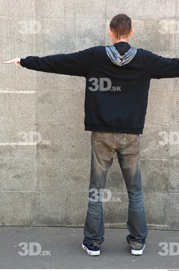 Whole Body T poses Casual Average Street photo references