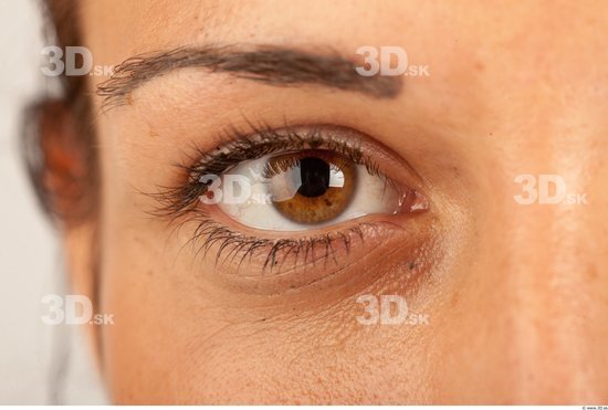 Eye Whole Body Woman Casual Slim Studio photo references