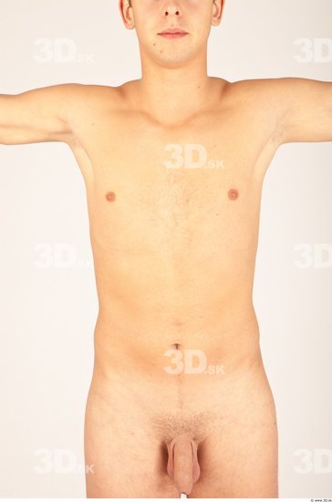 Upper Body Whole Body Man Nude Casual Slim Studio photo references