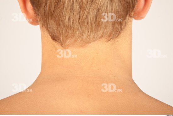 Neck Whole Body Man Casual Slim Studio photo references