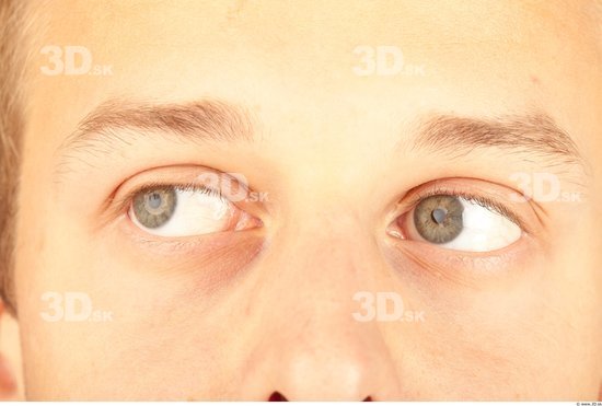 Eye Whole Body Man Casual Slim Studio photo references