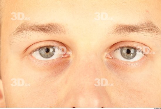 Eye Whole Body Man Casual Slim Studio photo references