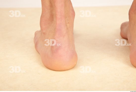 Foot Whole Body Man Nude Casual Slim Studio photo references