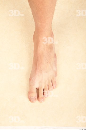 Foot Whole Body Man Nude Casual Slim Studio photo references