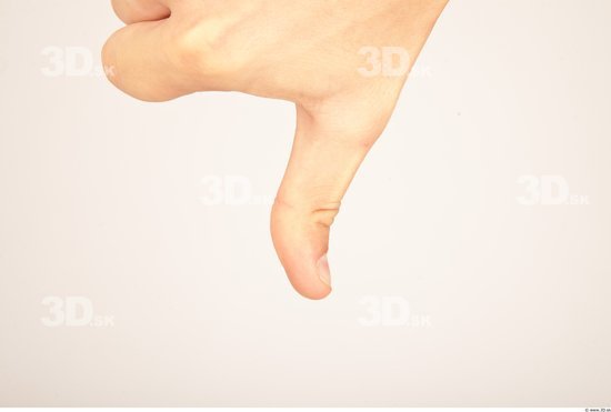 Fingers Whole Body Man Casual Slim Studio photo references