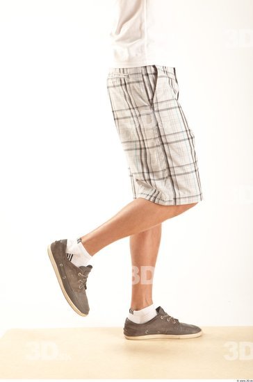 Leg Man Animation references White Casual Shorts Slim