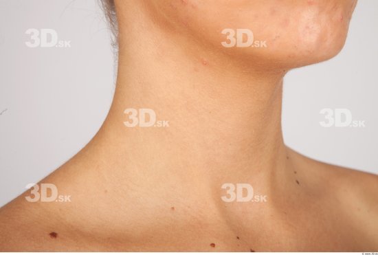 Neck Whole Body Woman Casual Average Studio photo references