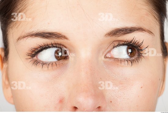 Eye Whole Body Woman Casual Slim Studio photo references