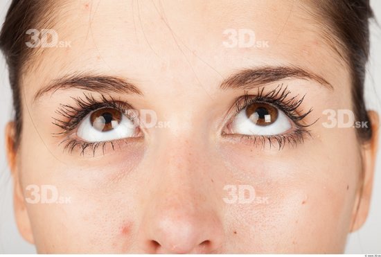 Eye Whole Body Woman Casual Slim Studio photo references