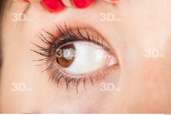 Eye Whole Body Woman Casual Slim Studio photo references