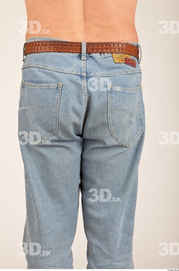 Thigh Whole Body Man Casual Jeans Average Studio photo references