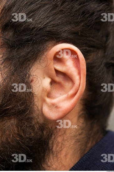 Ear Casual Average Bearded Street photo references