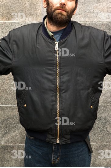 Upper Body Casual Jacket Average Street photo references