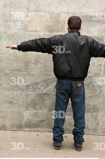 Whole Body T poses Casual Average Street photo references