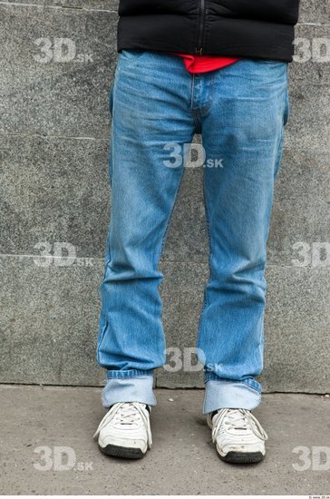 Leg Man White Casual Jeans Average